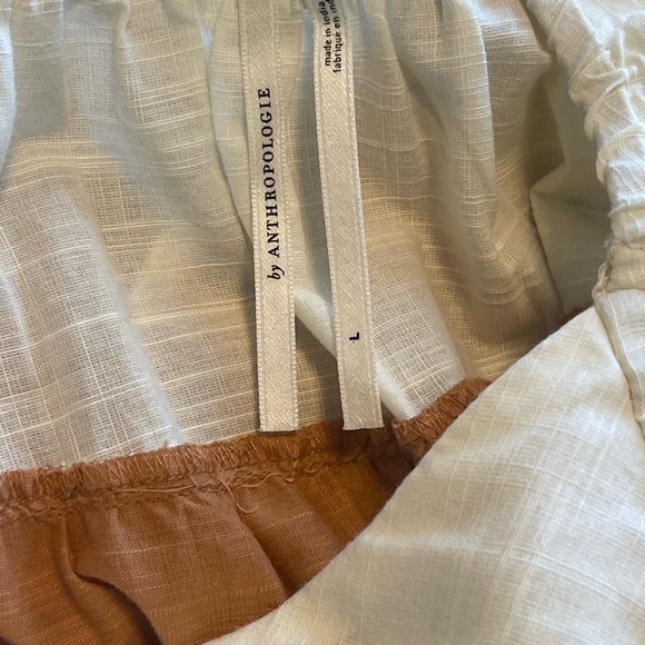 NWOT Anthropologie Colorblock Maxi Dress L Sleeveless Cutout V Neck Printed NWOT - Picture 6 of 8